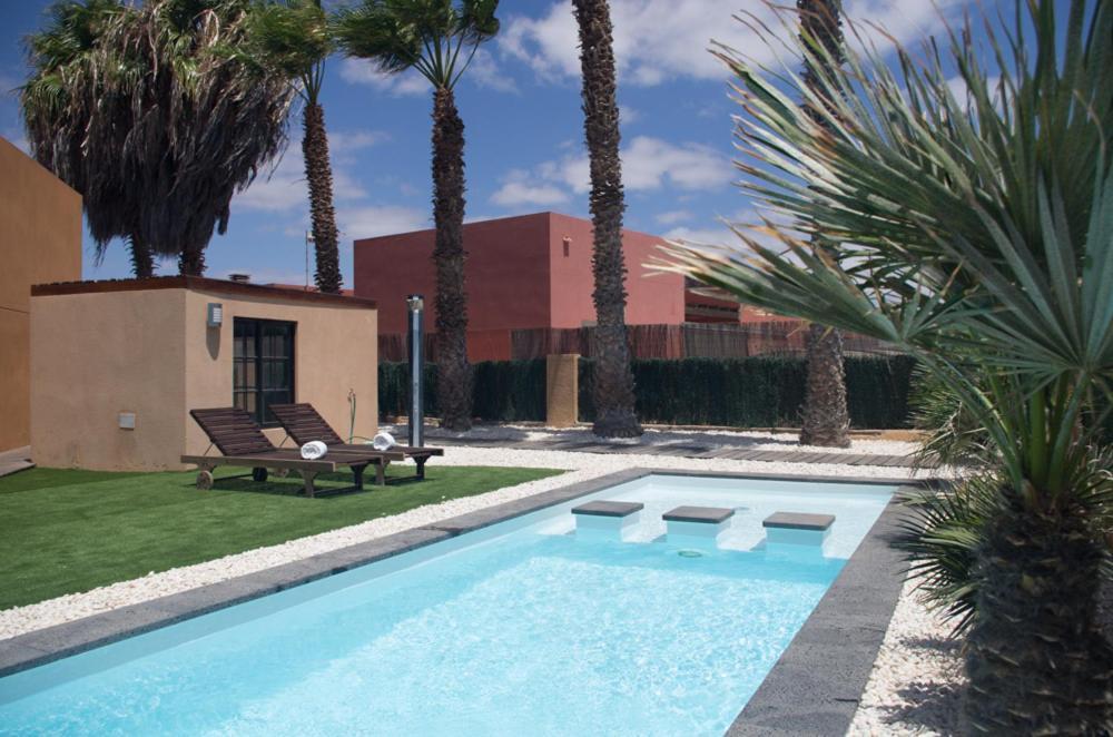 Villa La Marosca - Jacuzzi, Private Pool, 3 Bedrooms Caleta De Fuste Bagian luar foto